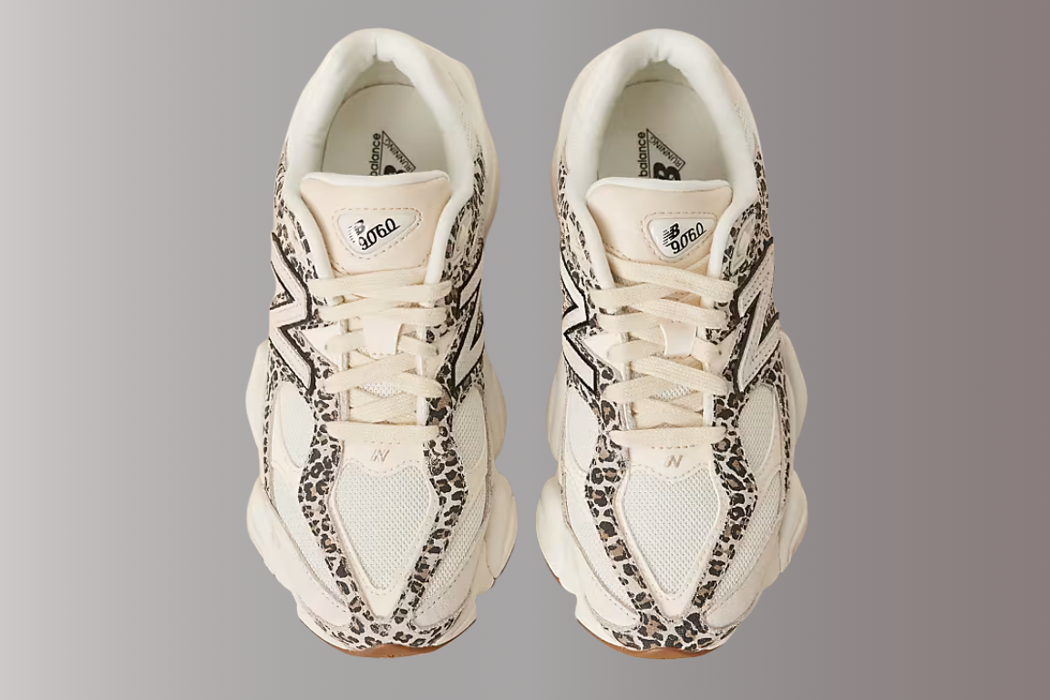 NB 9060 Luipaardprint in beige