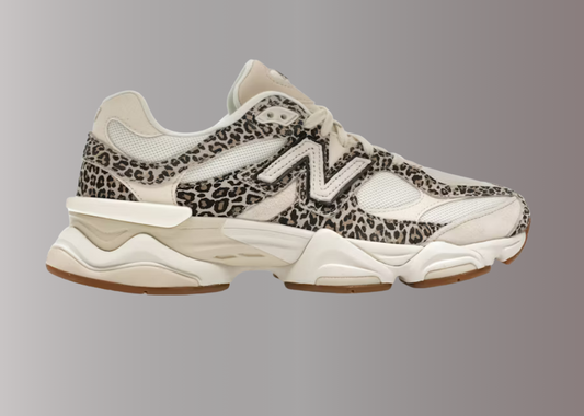 NB 9060 Leopardmönster i Beige