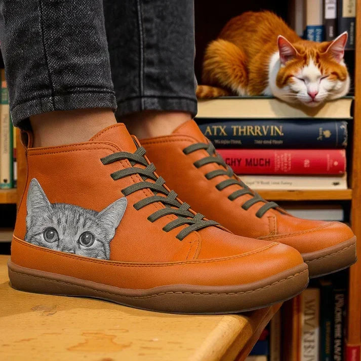 KittyKicks™ | Ortopædiske læderstøvler