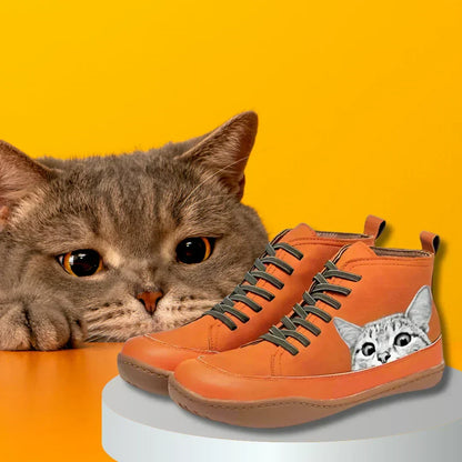KittyKicks™ | Ortopædiske læderstøvler