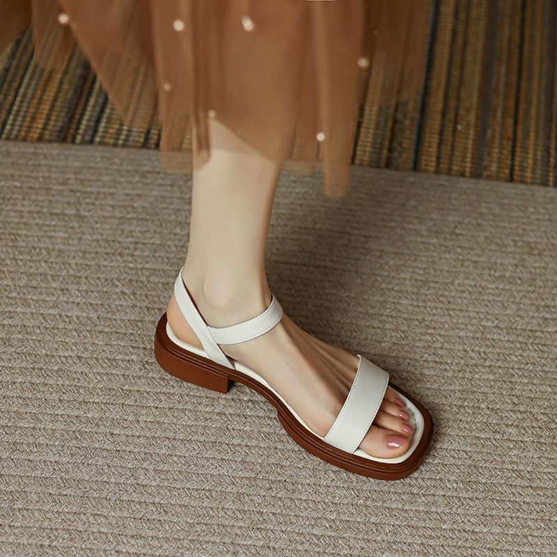 JUNEYA | Elegante lædersandaler