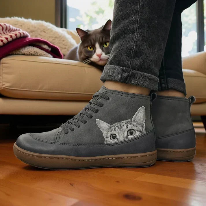 KittyKicks™ | Ortopædiske læderstøvler