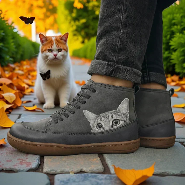 KittyKicks™ | Ortopædiske læderstøvler