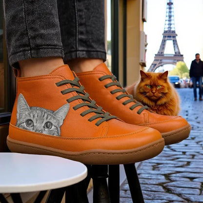 KittyKicks™ | Ortopædiske læderstøvler